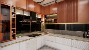 Modular Kitchen Interior 1