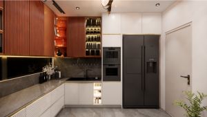 Modular Kitchen Interior 2