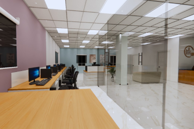 kt inspection pvt ltd office interior done by eps interior industries in chrompet-chennai
