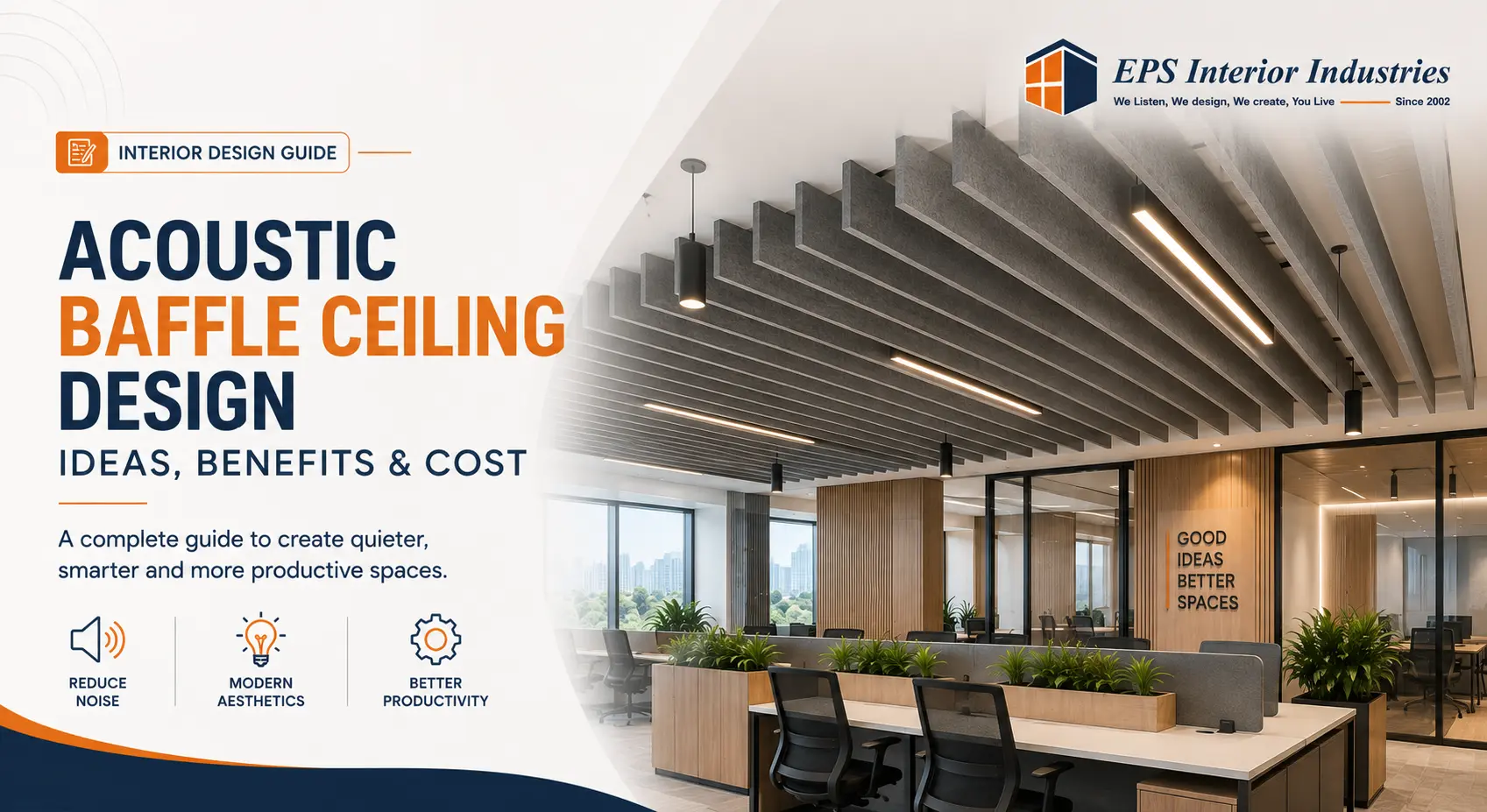 acoustic-baffle ceiling-design-ideas for-offices-uditoriums-blog-banner